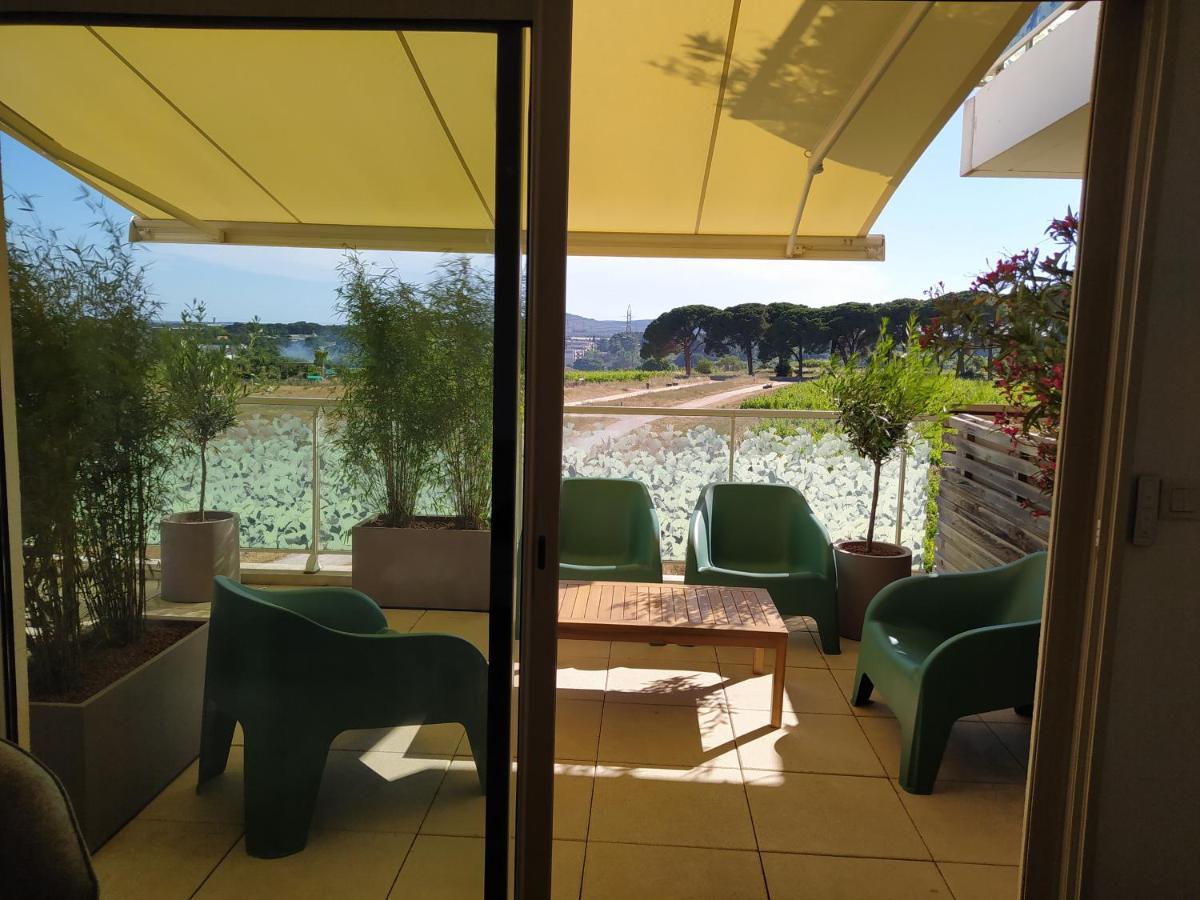 Appartement 4 personnes, Grande Terrasse, Parking Privé, WIFI Montpellier Esterno foto