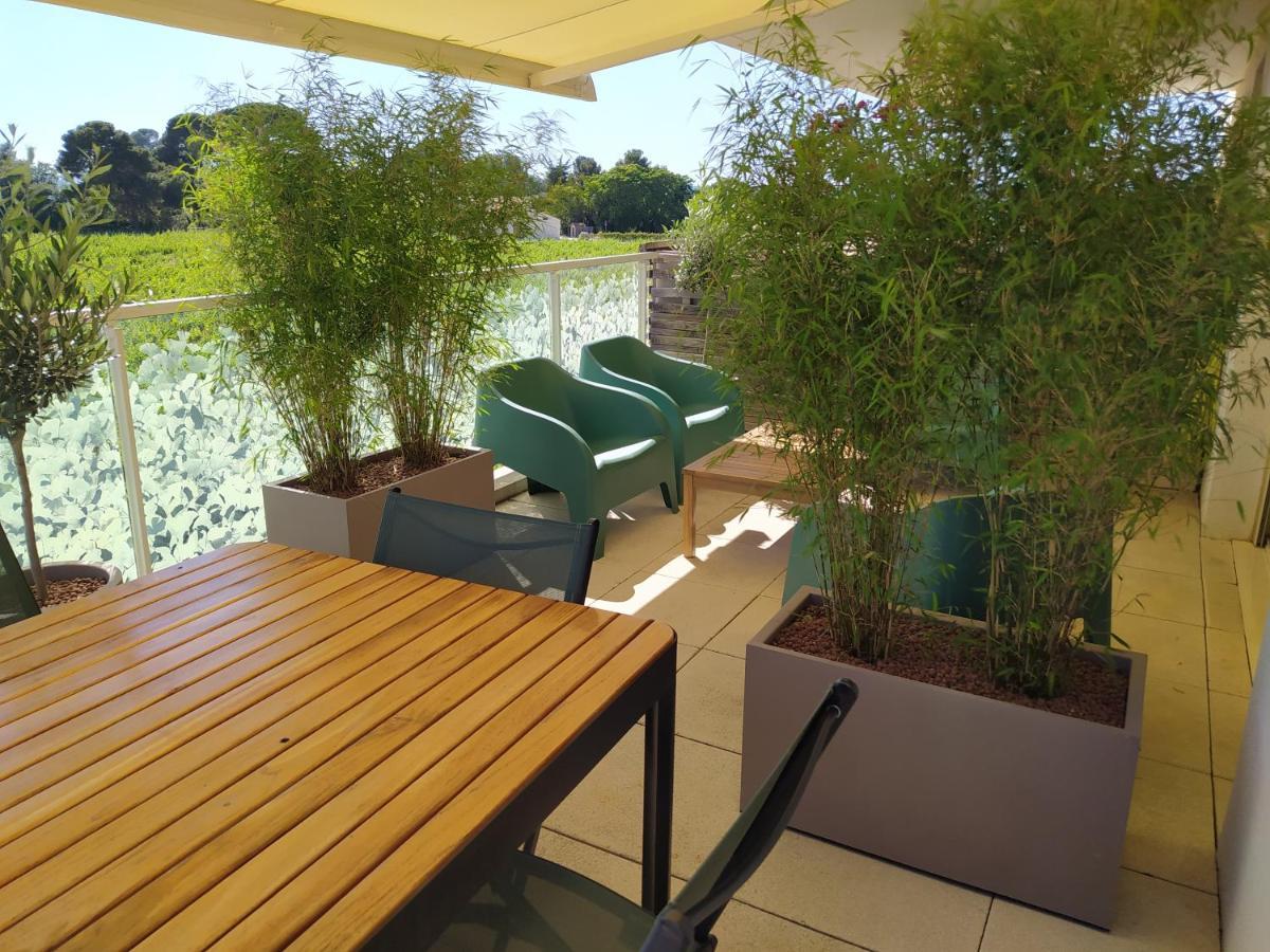 Appartement 4 personnes, Grande Terrasse, Parking Privé, WIFI Montpellier Esterno foto